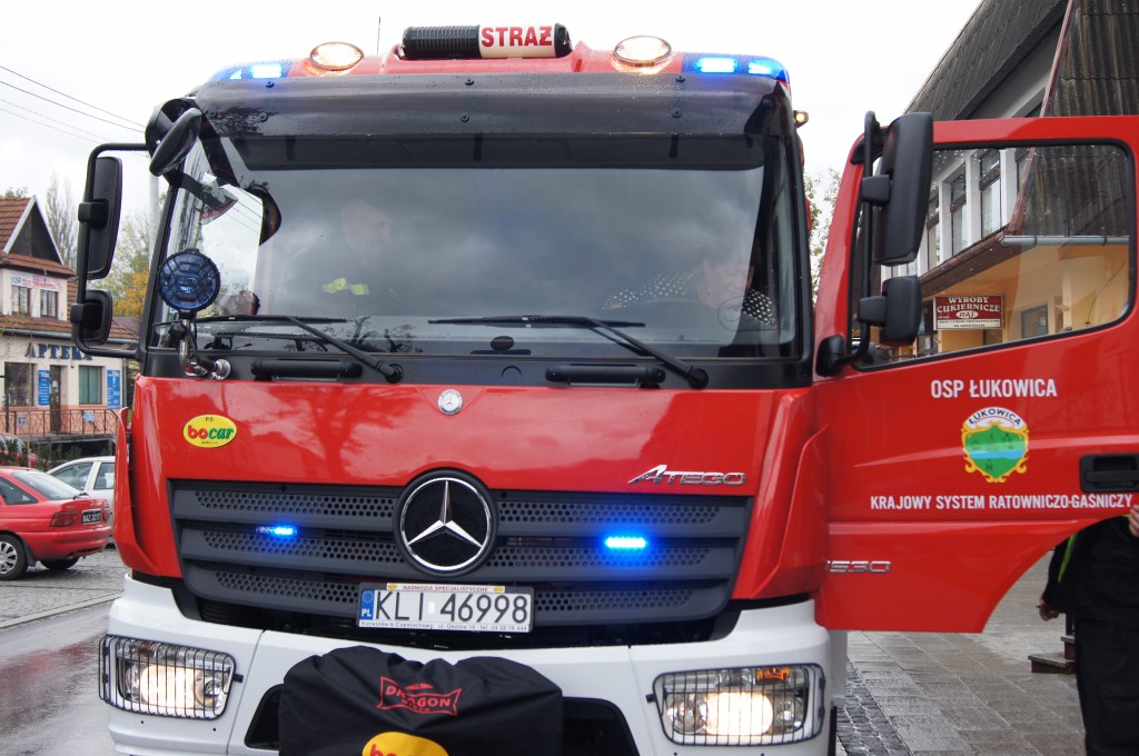 NOWY SAMOCHÓD w OSP ŁUKOWICA
