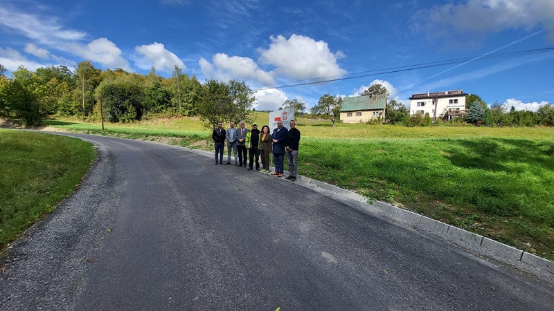 Odbiór I etapu remontowanych dróg