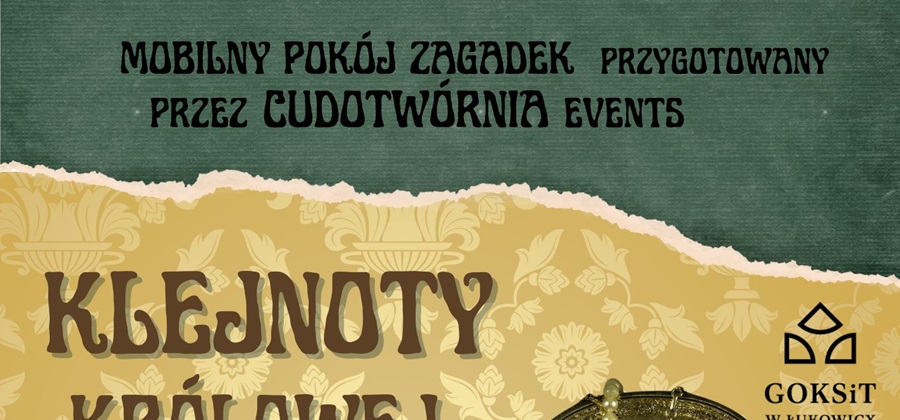 Mobilny pokój zagadek w GOKSiT w Łukowicy