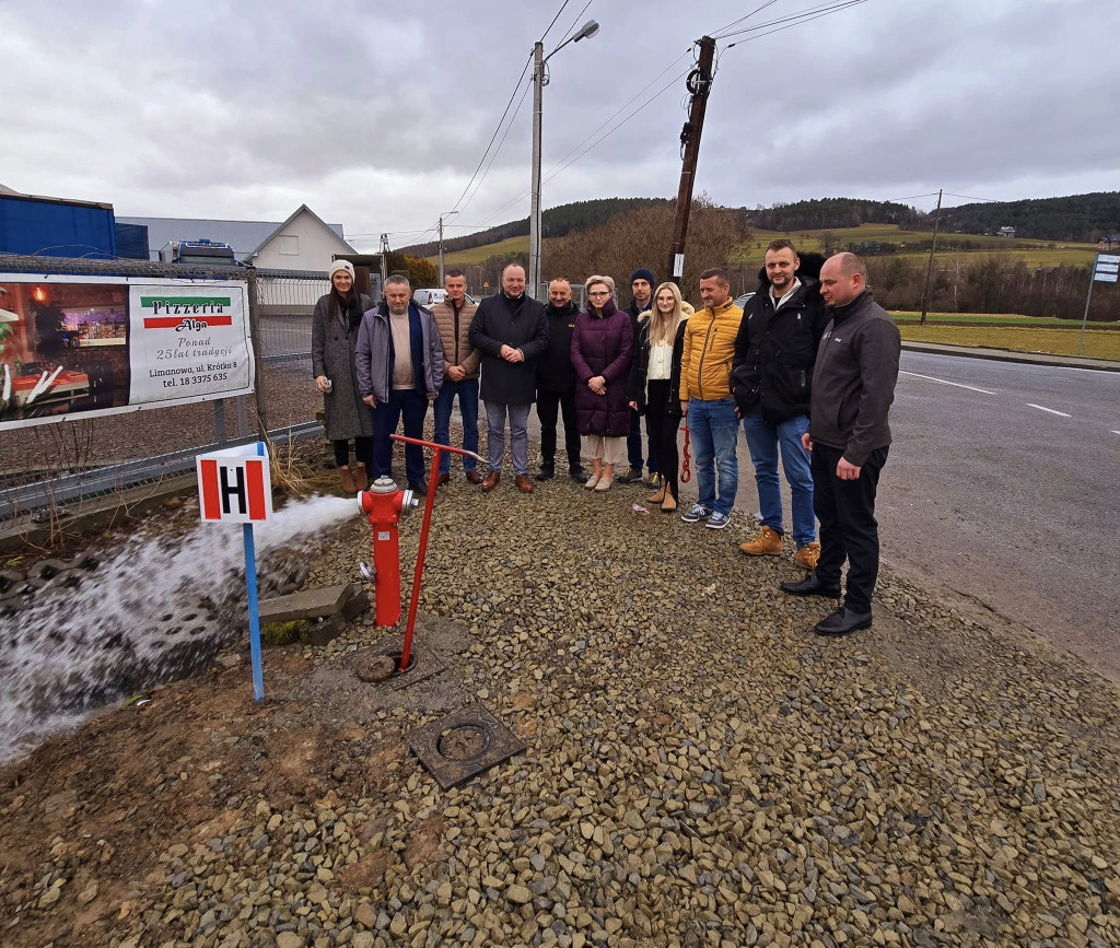 Odbiór prac budowlanych związanych z realizacją sieci wodociągowej Łukowica - Wielkówka- Wolica - Stronie Niwka