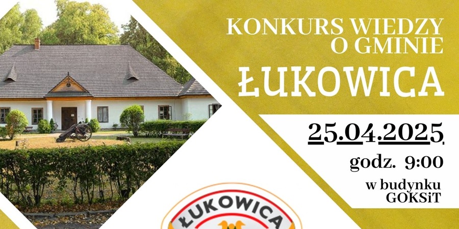 II edycja konkursu wiedzy o Gminie Łukowica