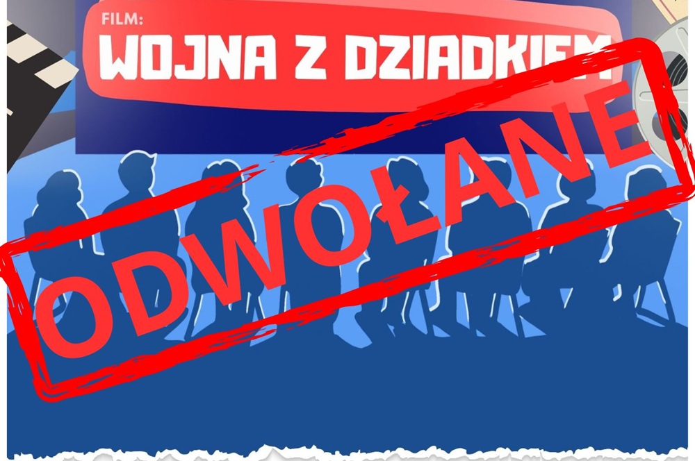 Seans kina plenerowego w Łukowicy - odwołany