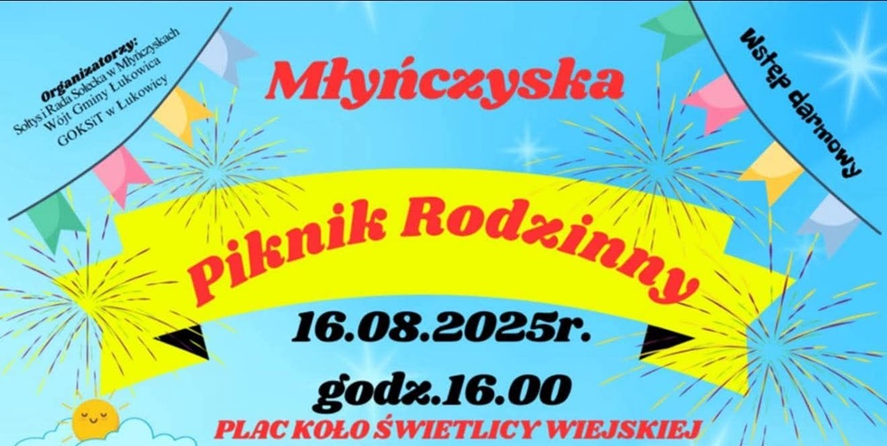 I piknik rodzinny w Młyńczyskach