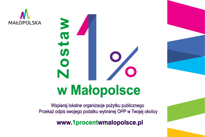 -> ZOSTAW 1% w MAŁOPOLSKCE