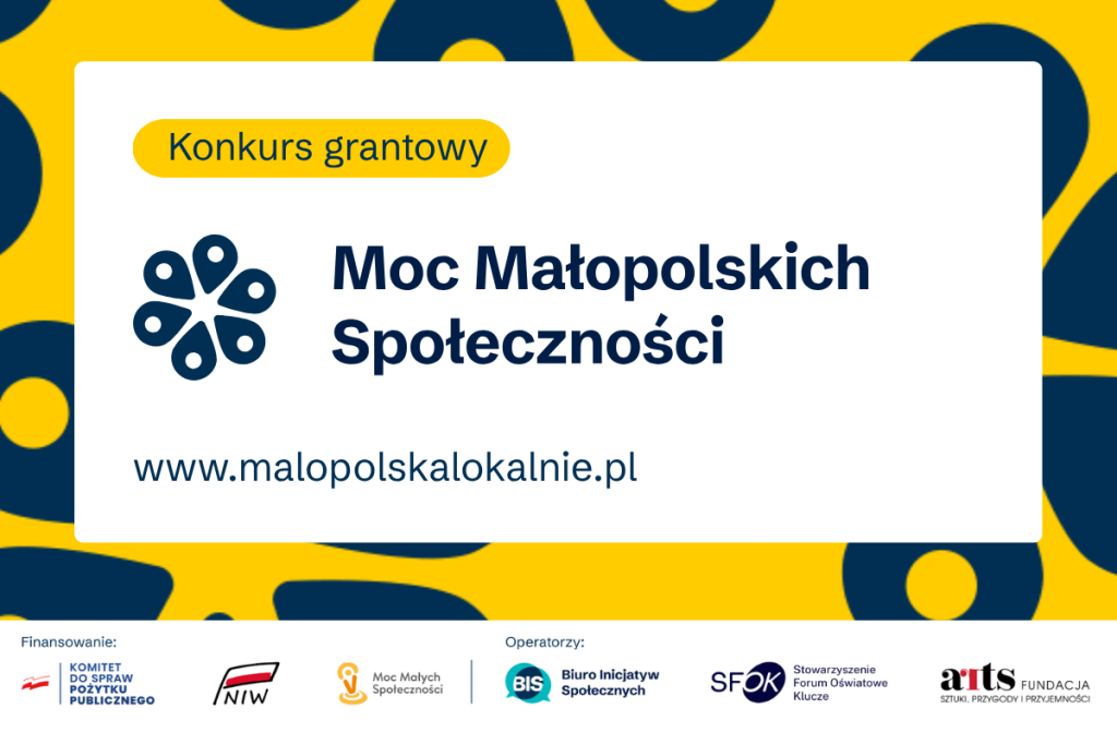 Ruszył nabór w konkursie Moc Małopolskich Społeczności 2026 dla organizacji i grup
