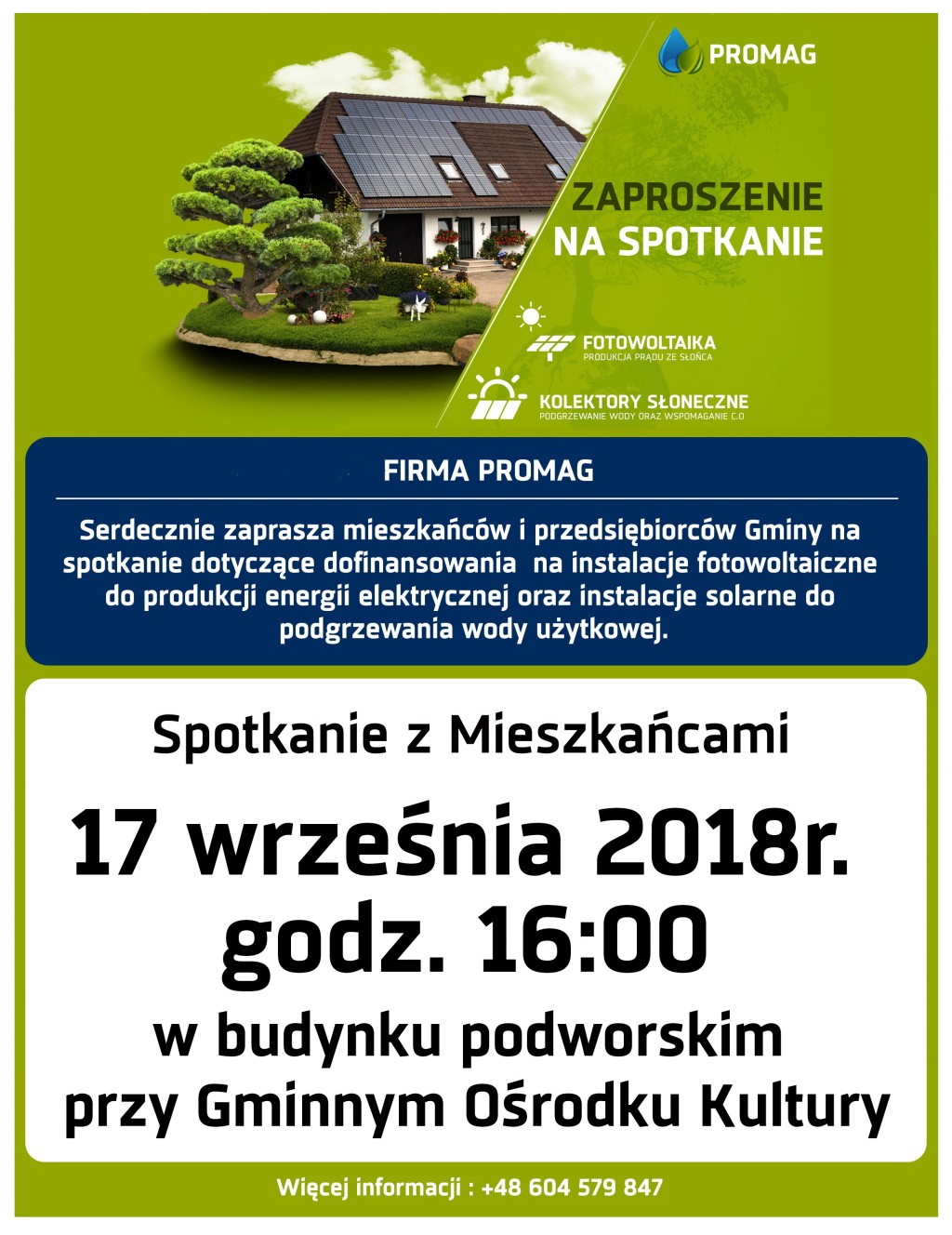 -> SPOTKANIE INFORMACYJNE - FOTOWOLTAIKA