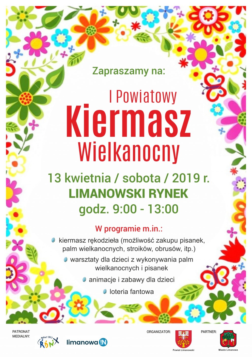 -> I POWIATOWY KIERMASZ WIELKANOCNY
