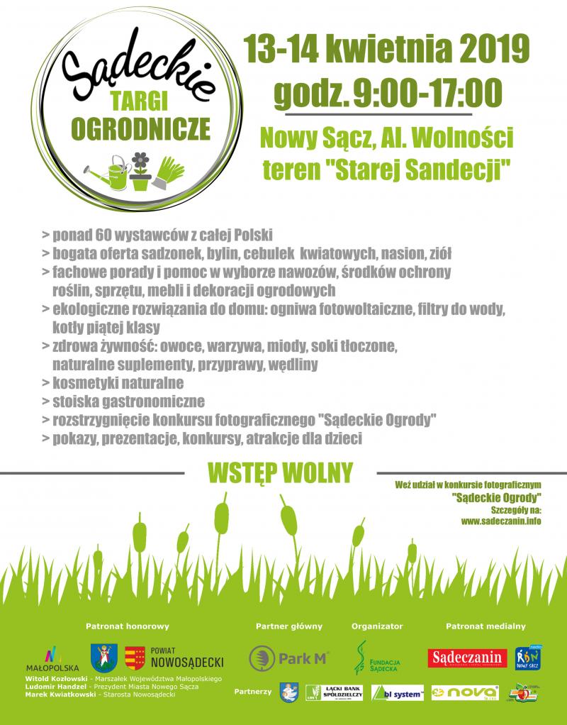 -> SĄDECKIE TARGI OGRODNICZE
