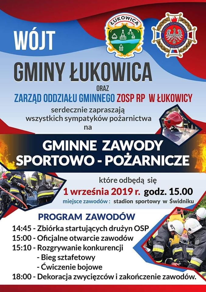 -> ZAWODY SPORTOWO-POŻARNICZE 2019
