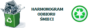 HARMONOGRAM ODBIORU ŚMIECI