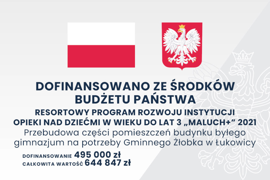 GMINNY ŻŁOBEK W ŁUKOWICY