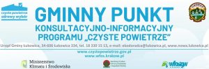 Gminny Punkt Konsultacyjno-Informacyjny Programu Czyste Powietrze